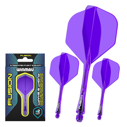 Winmau Fusion Flight & Shaft Medium #2 - Purple