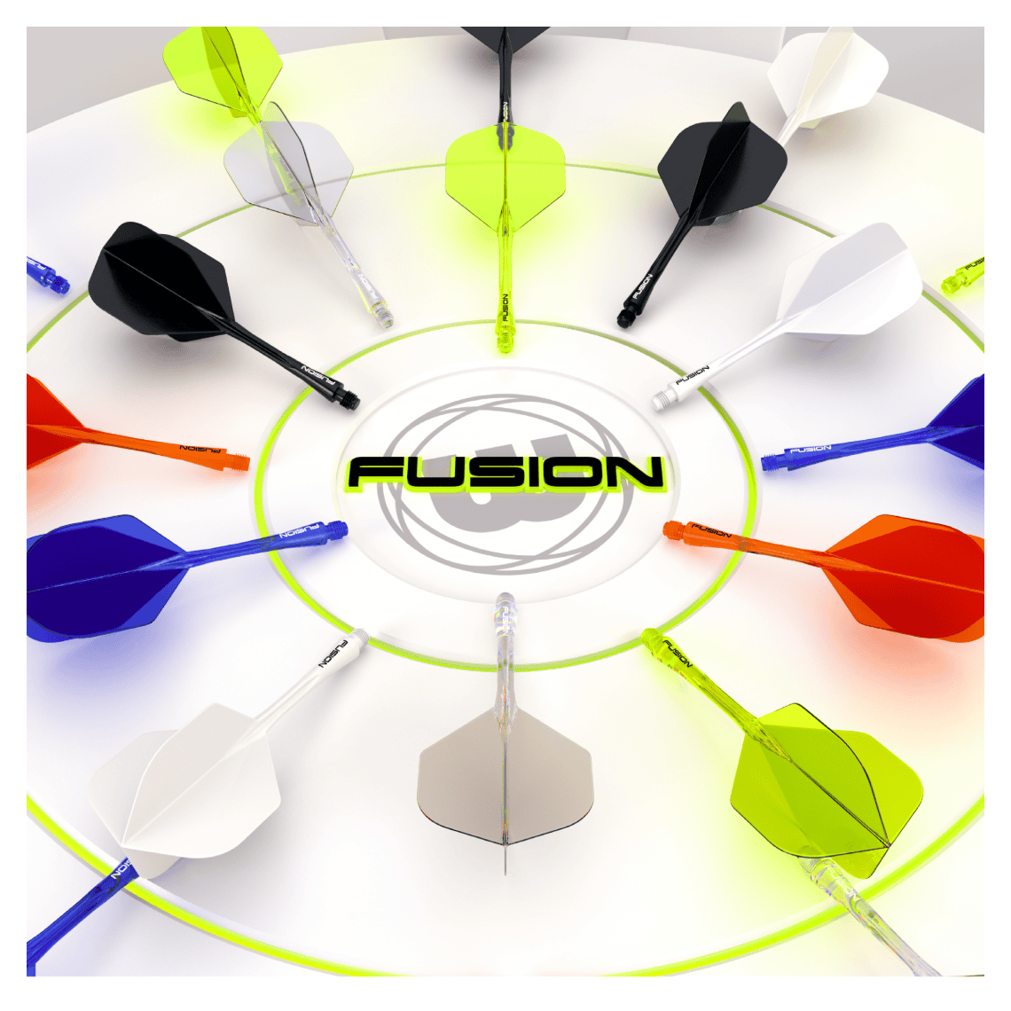 Winmau Fusion Flight & Shaft - All Colours