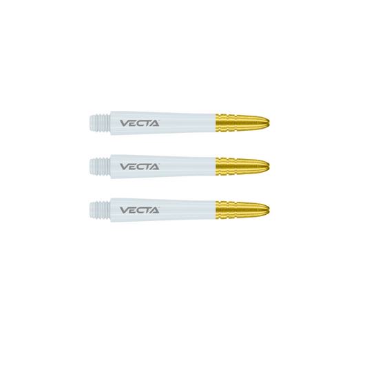 Winmau Vecta White/Gold Dart Shaft