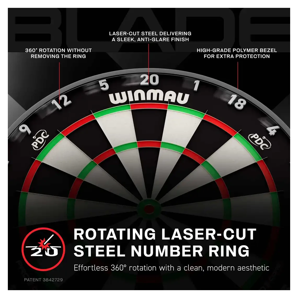 Winmau Blade X Dartboard - Sherwood Sport