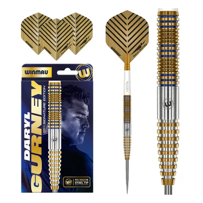 Winmau Daryl Gurney Signature Edition 95% Tungsten Steel Tip Darts 