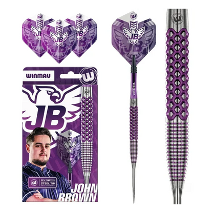 Winmau John Brown Signature Edition 90% Tungsten Steel Tip Darts