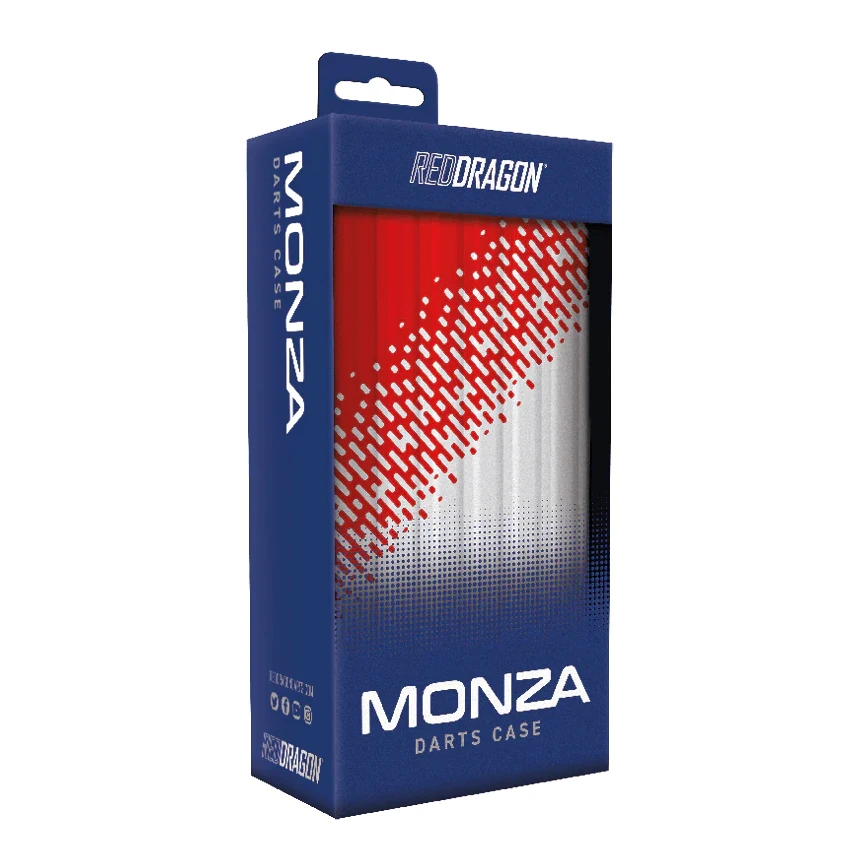 Red Dragon Monza Red & White Dart Case