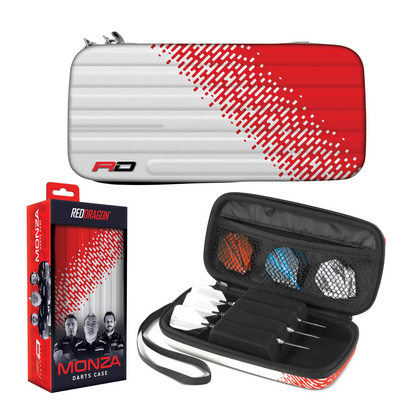 Red Dragon Monza Red & White Dart Case