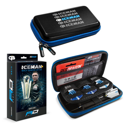 Red Dragon ICEMAN Darts Case WC Edition