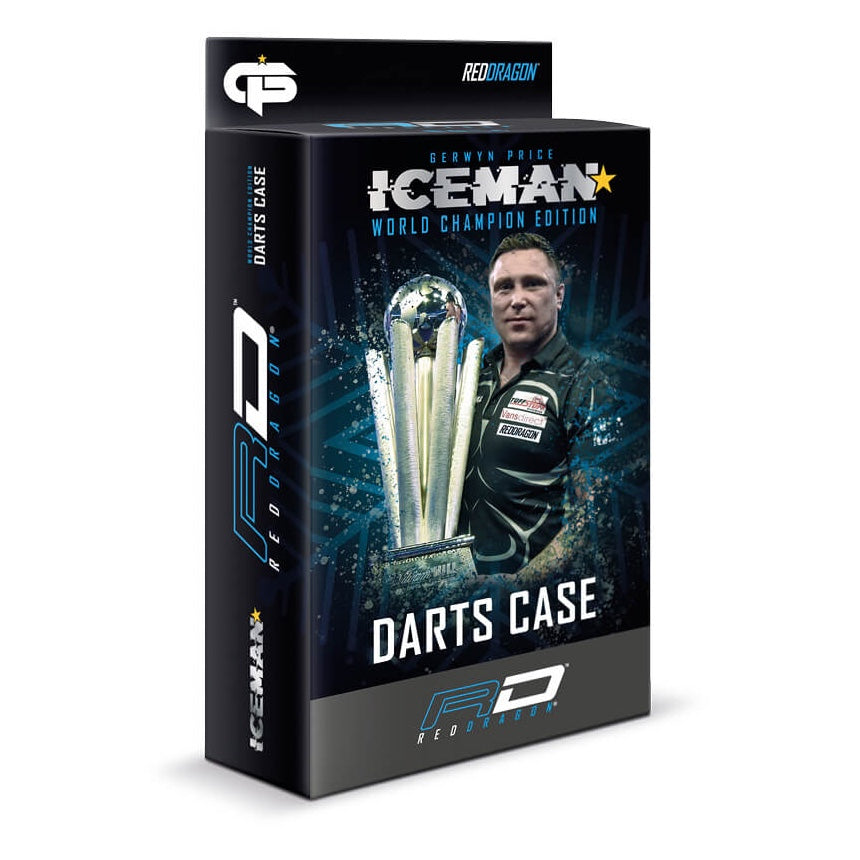 Red Dragon ICEMAN Darts Case WC Edition