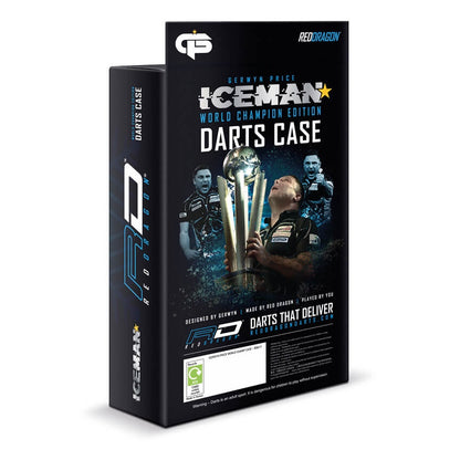 Red Dragon ICEMAN Darts Case WC Edition