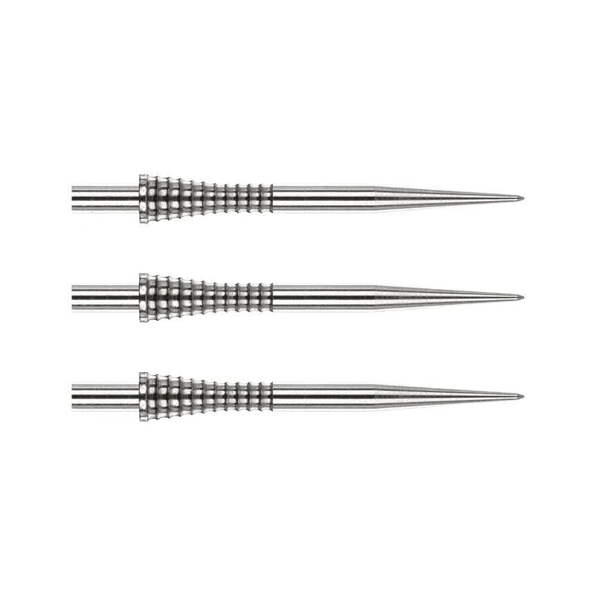 Red Dragon Raptor GT Gripped Specialist Dart Points - Silver Effect 38mm