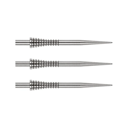 Red Dragon Raptor GT Gripped Specialist Dart Points - Silver Effect 38mm