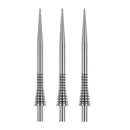 Red Dragon Raptor GT Gripped Specialist Dart Points - Silver Effect 38mm