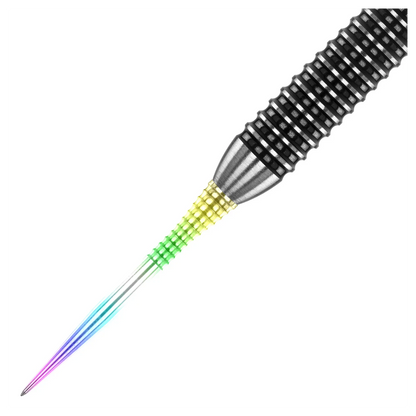 Red Dragon Raptor GT Rainbow Effect Gripped Specialist Dart Points - 35mm