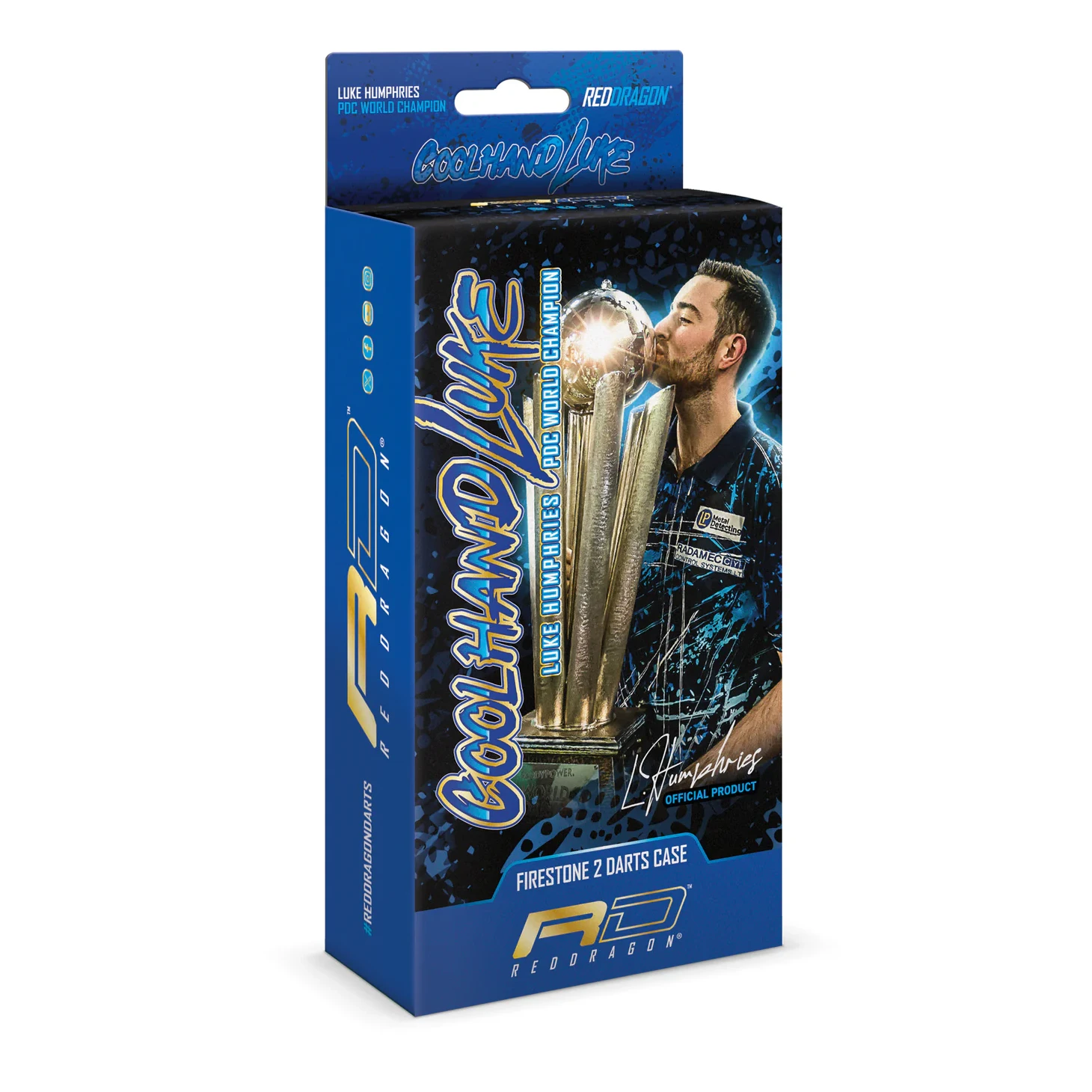 Red Dragon Luke Humphries World Champion Firestone 2 Darts Case