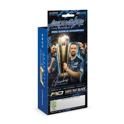 Red Dragon Luke Humphries World Champion Firestone 2 Darts Case