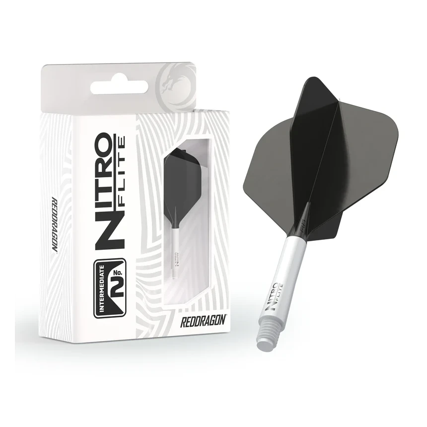 Red Dragon Nitro Flite - Integrated Flight & Shaft Black Inter #2