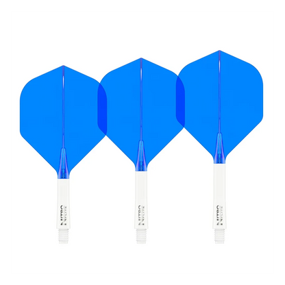 Nitro Flite - Integrated Flight & Shaft White & Blue Inter #2
