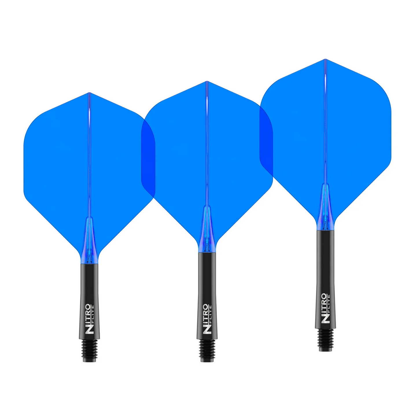 Red Dragon Nitro Flite - Integrated Flight & Shaft Black & Blue 