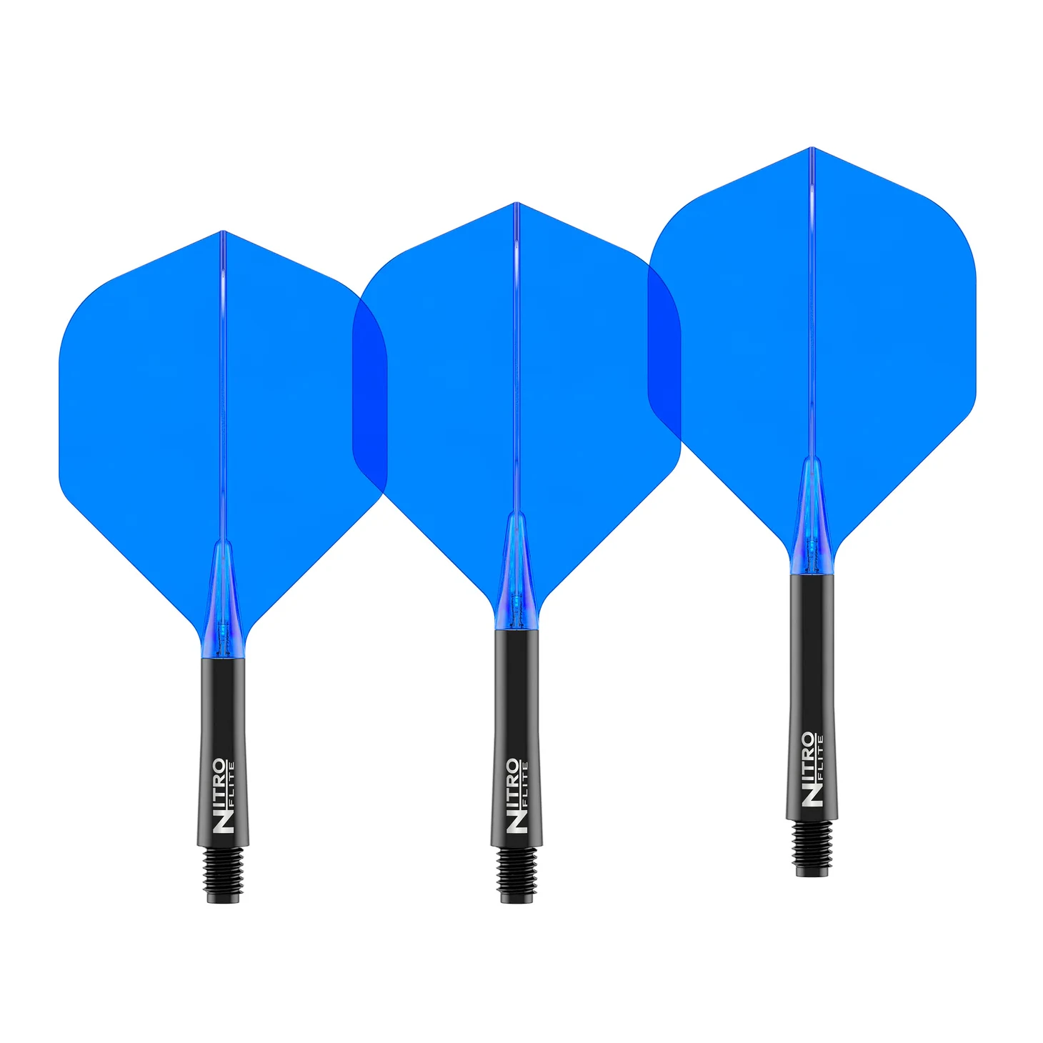 Red Dragon Nitro Flite - Integrated Flight & Shaft Black & Blue 