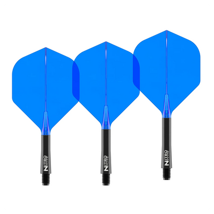 Red Dragon Nitro Flite - Integrated Flight & Shaft Black & Blue 