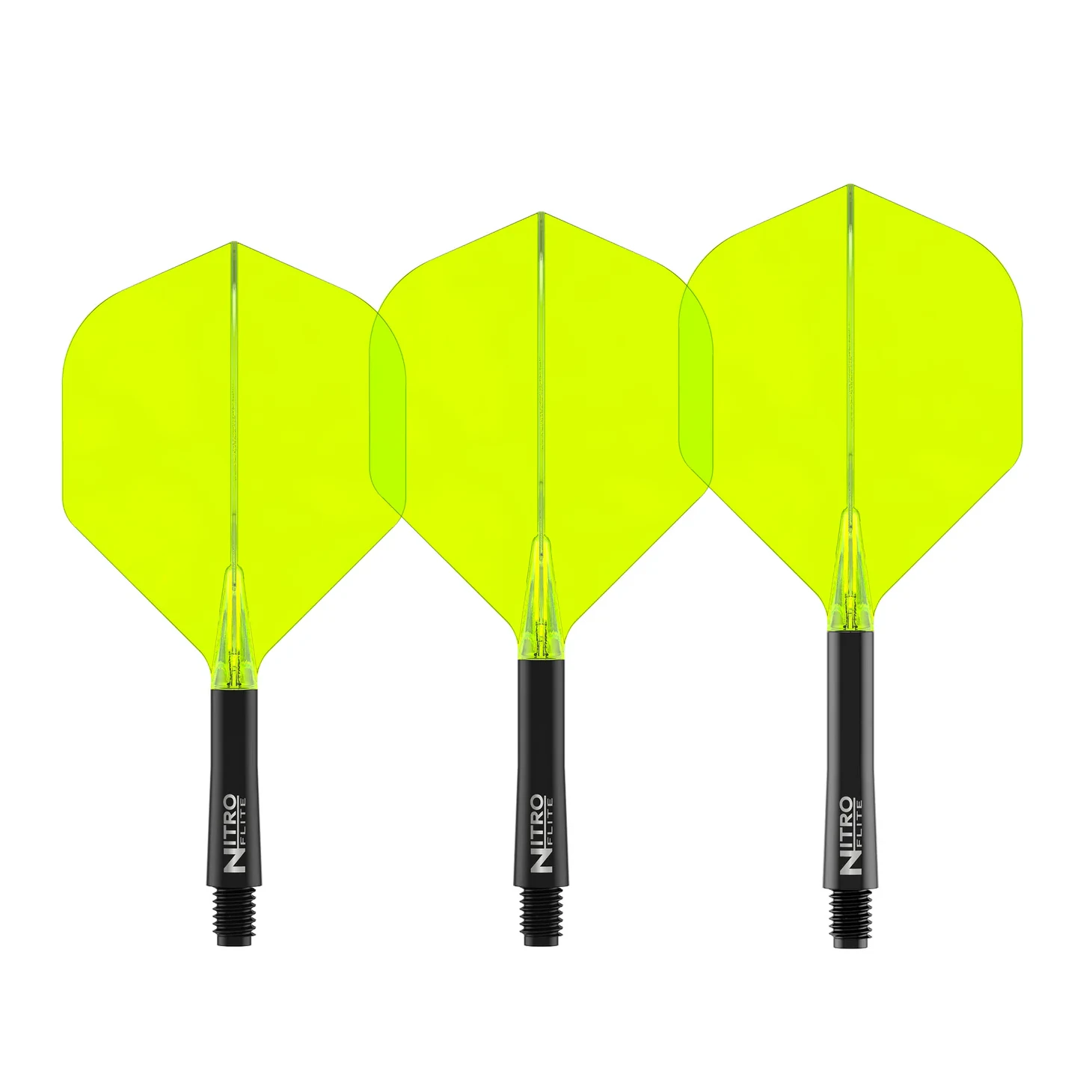Red Dragon Nitro Flite - Integrated Flight & Shaft Black & Yellow 