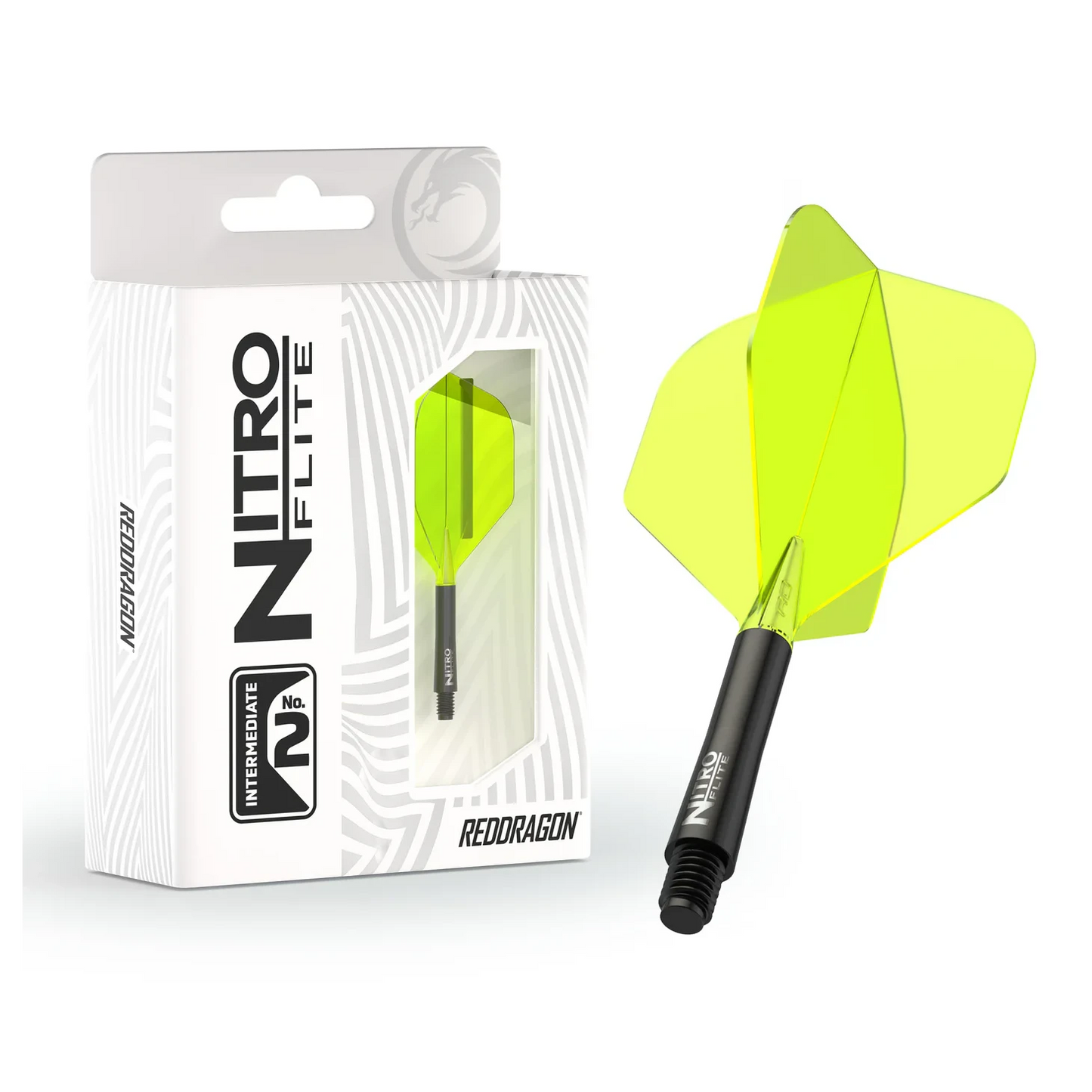 Red Dragon Nitro Flite - Integrated Flight & Shaft Black & Yellow Inter #2