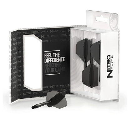 Red Dragon Nitro Flite - Integrated Flight & Shaft Black & Black