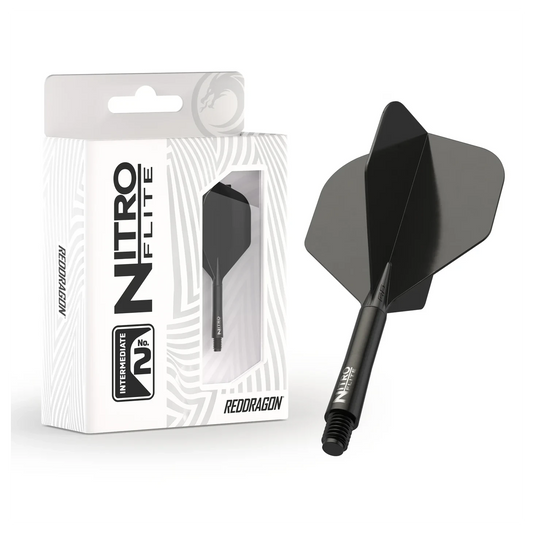 Red Dragon Nitro Flite - Integrated Flight & Shaft Black & Black Inter #2
