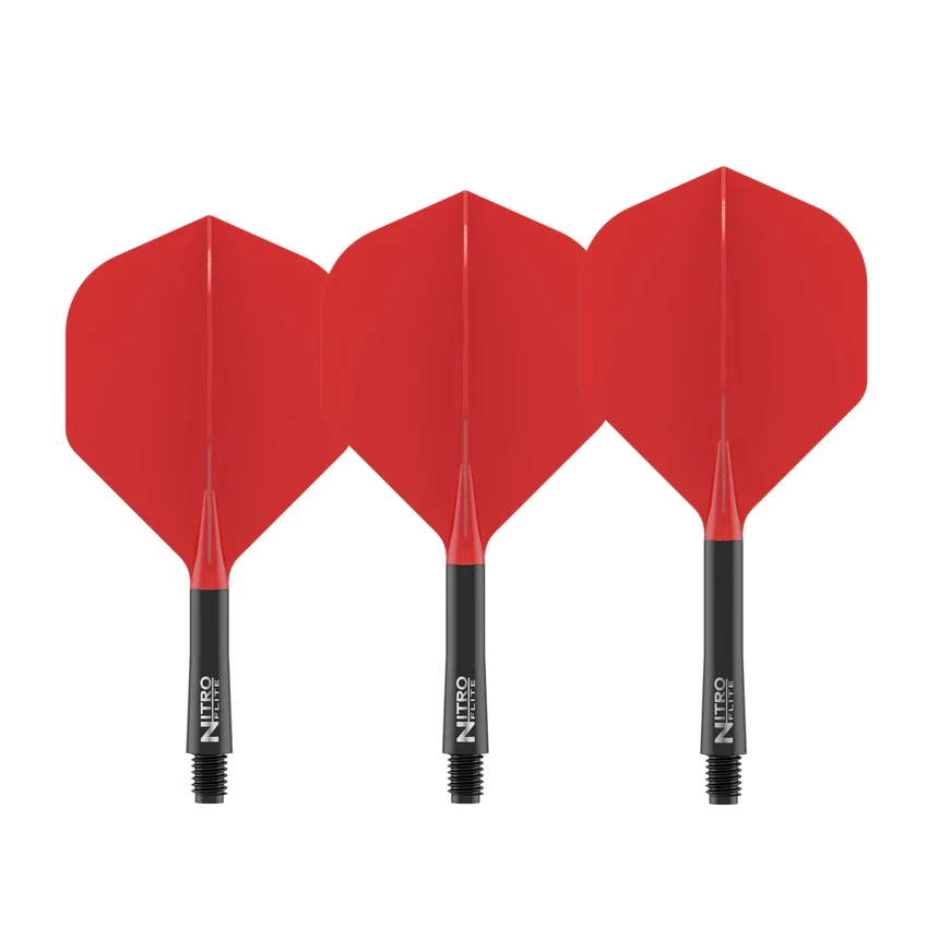 Red Dragon Nitro Flite - Integrated Flight & Shaft Black & Red #2