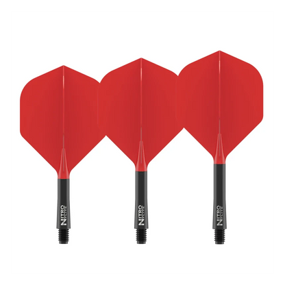 Red Dragon Nitro Flite - Integrated Flight & Shaft Black & Red #2