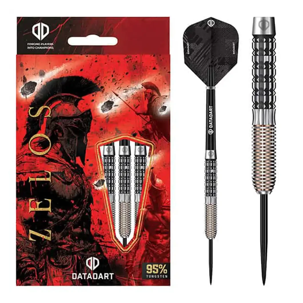 Datadart Zelos 95% Tungsten Steel Tip Darts 