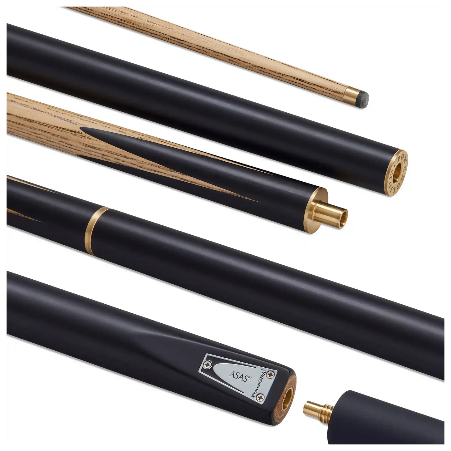PowerGlide ASAS Ash Snooker Cue