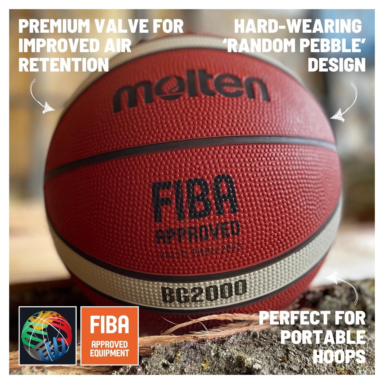 Molten BG2000 Basketball (Indoor & Outdoor)