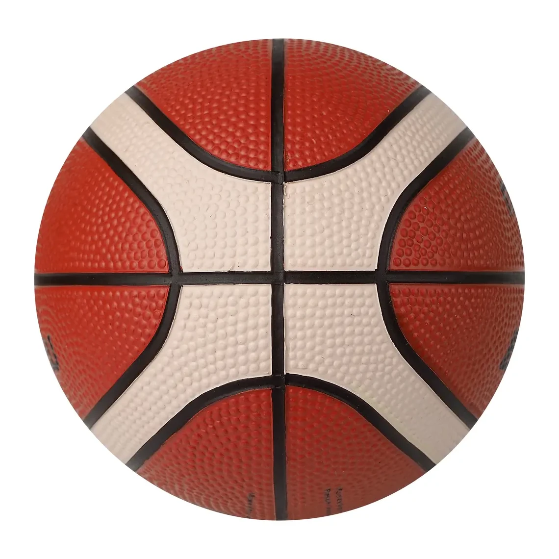 Molten B1G200 Basketball - 12 Panel Rubber (Indoor & Outdoor) - Size 1 Kids