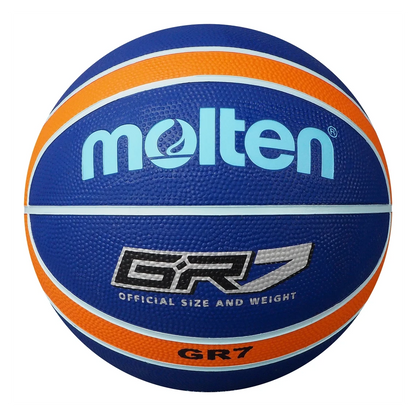 Molten BGR Rubber Basketball - Blue / Orange