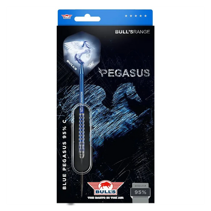Bulls NL Blue Pegasus C 95% Tungsten Steel Tip Darts
