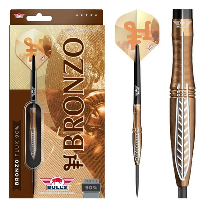 Bulls NL Bronzo Flux 90% Tungsten Steel Tip Darts 