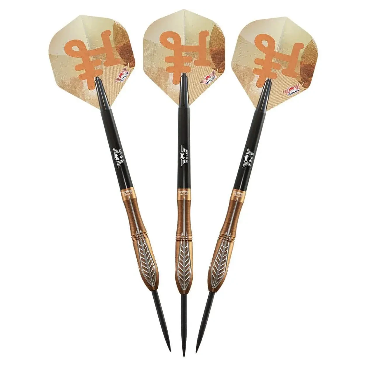 Bulls NL Bronzo Nova 90% Tungsten Steel Tip Darts