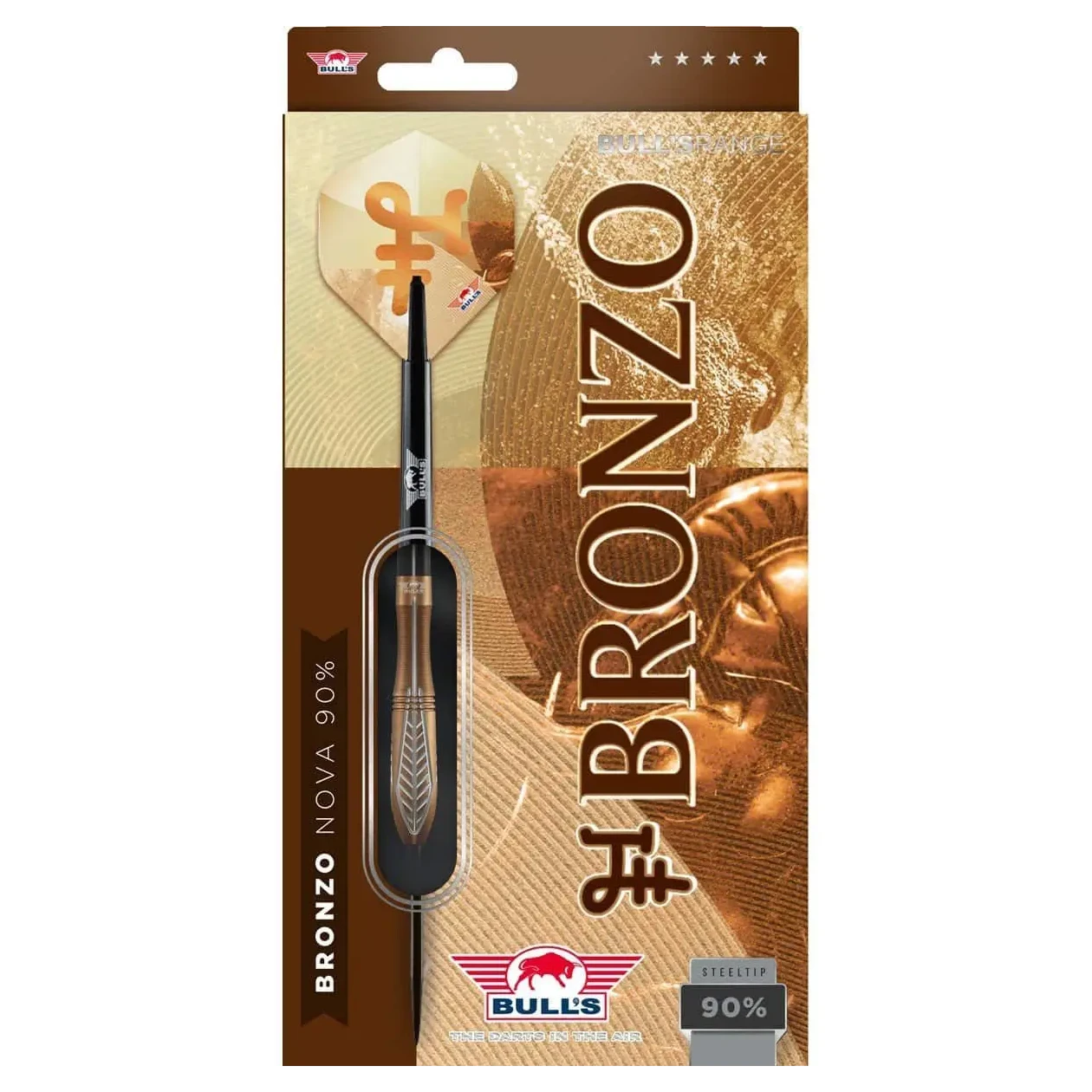 Bulls NL Bronzo Nova 90% Tungsten Steel Tip Darts