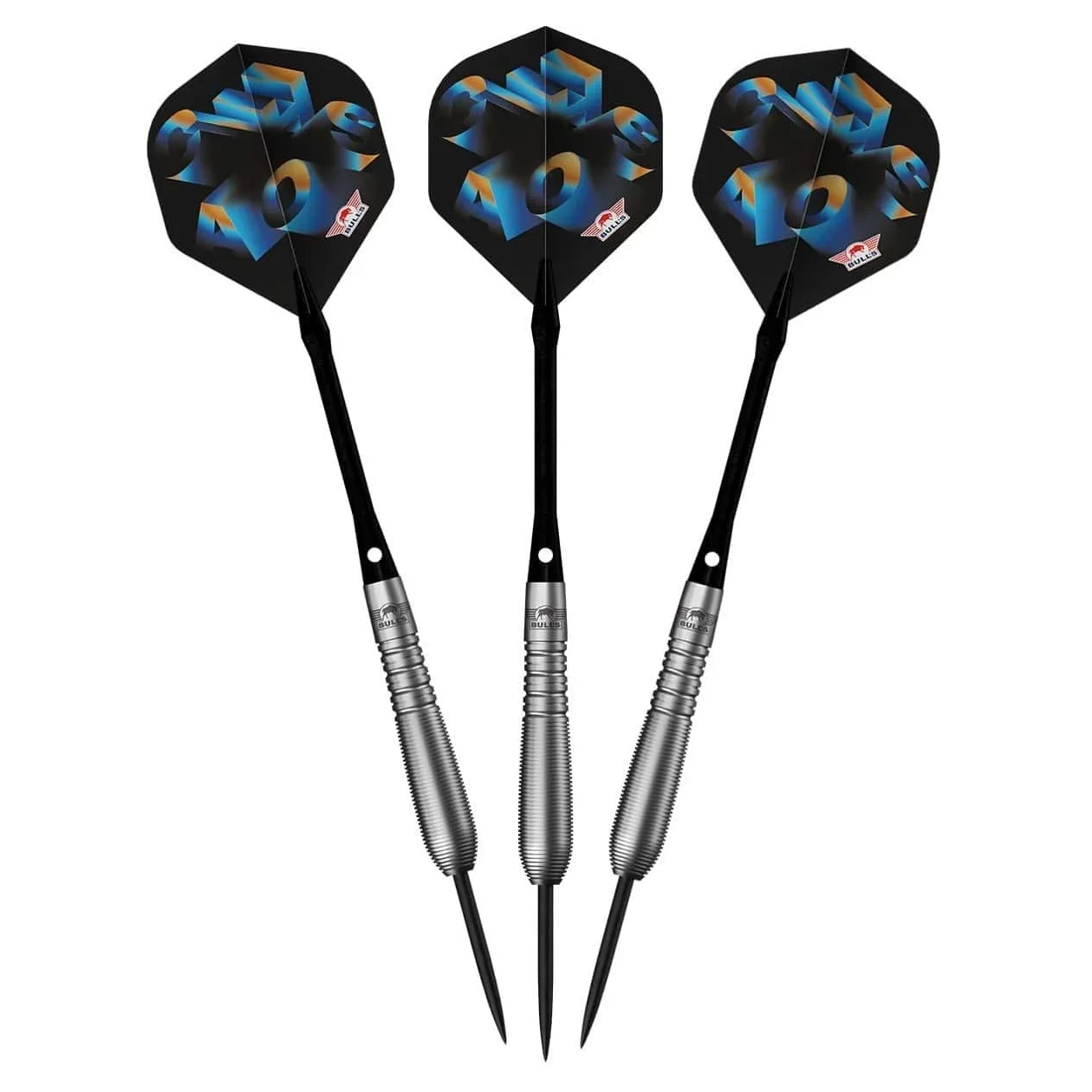 Bulls NL Chaos Blue 90% Tungsten Steel Tip Darts