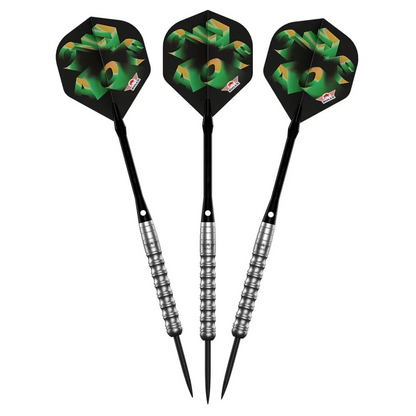 Bulls NL Chaos Green 90% Tungsten Steel Tip Darts