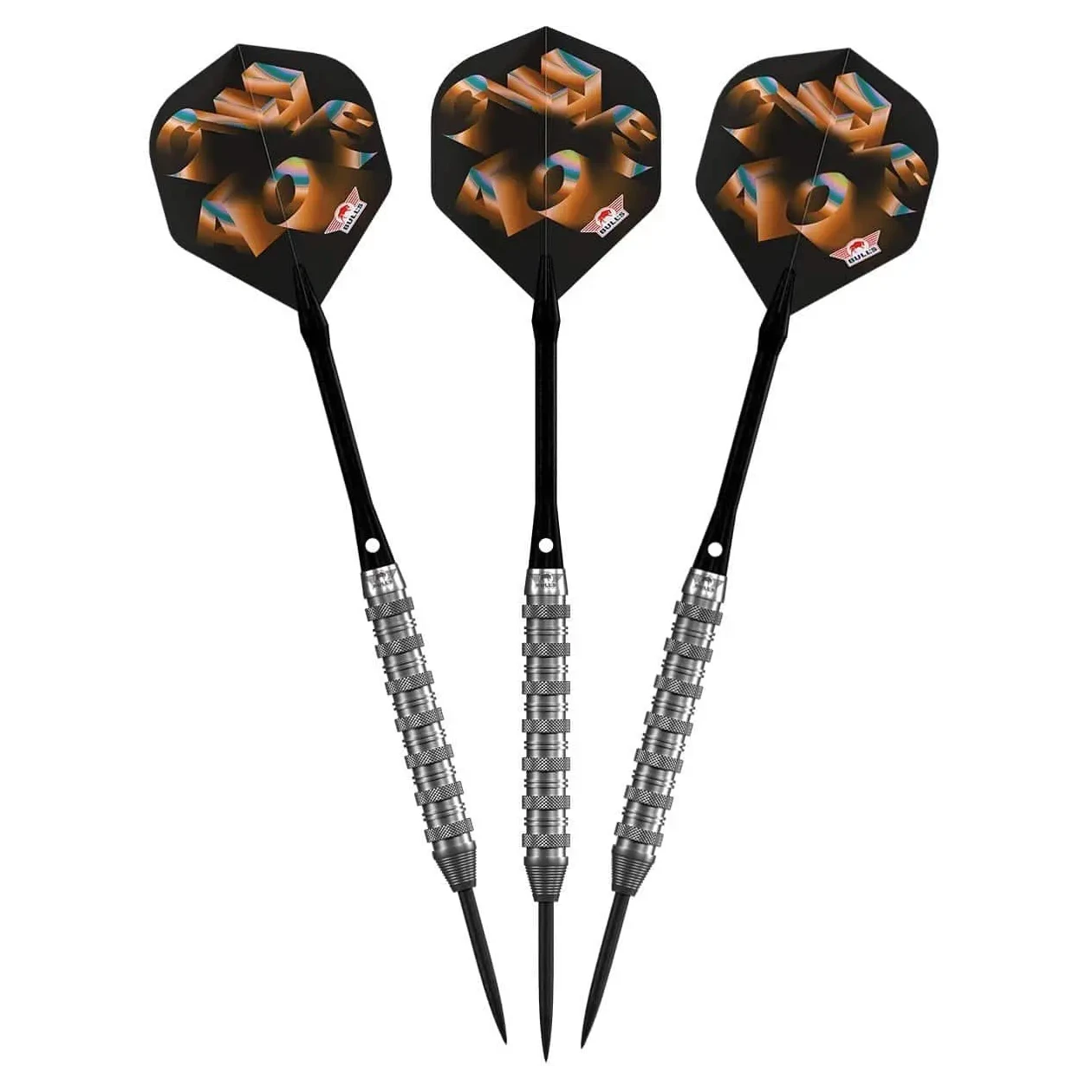 Bulls NL Chaos Orange 90% Tungsten Steel Tip Darts