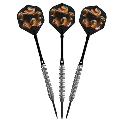 Bulls NL Chaos Orange 90% Tungsten Steel Tip Darts