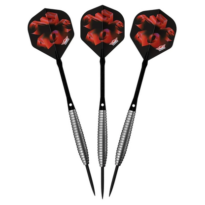 Bulls NL Chaos Red 90% Tungsten Steel Tip Darts 