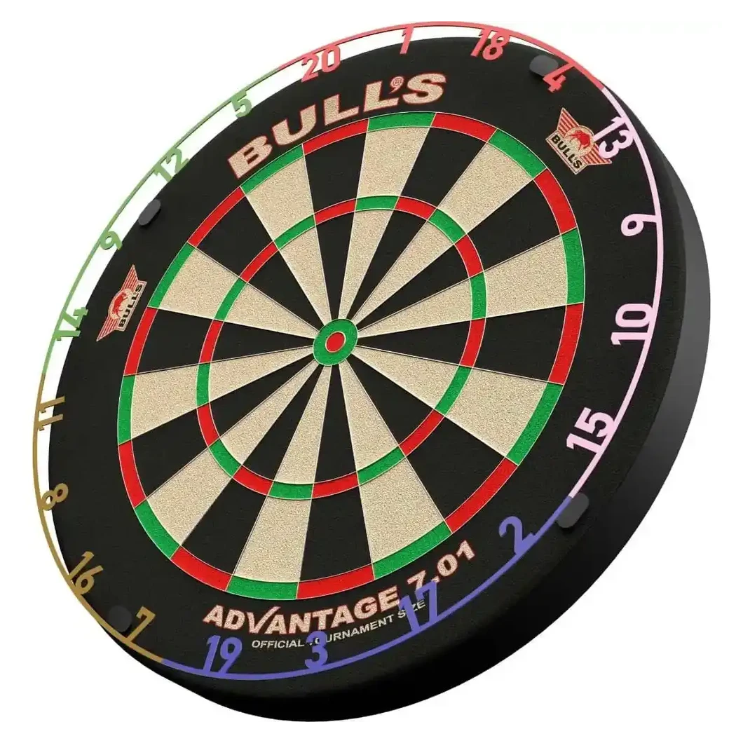 Bulls NL Colorful Dartboard Matt Number Ring Set 5 Pcs