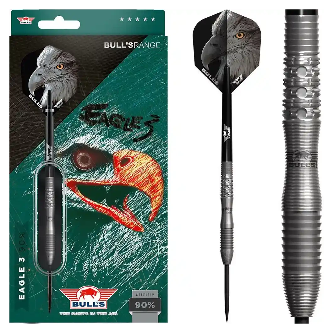 Bulls NL Eagle 3 90% Tungsten Steel Tip Darts