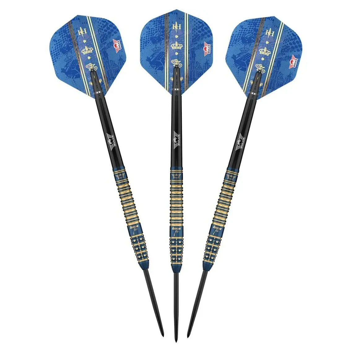 Bulls NL Kim Huybrechts 95% Tungsten Steel Tip Darts