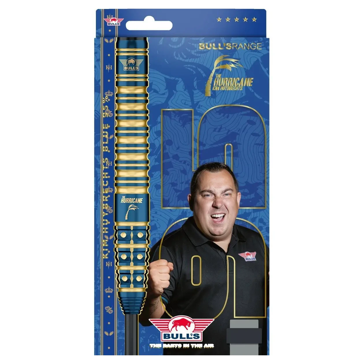 Bulls NL Kim Huybrechts 95% Tungsten Steel Tip Darts