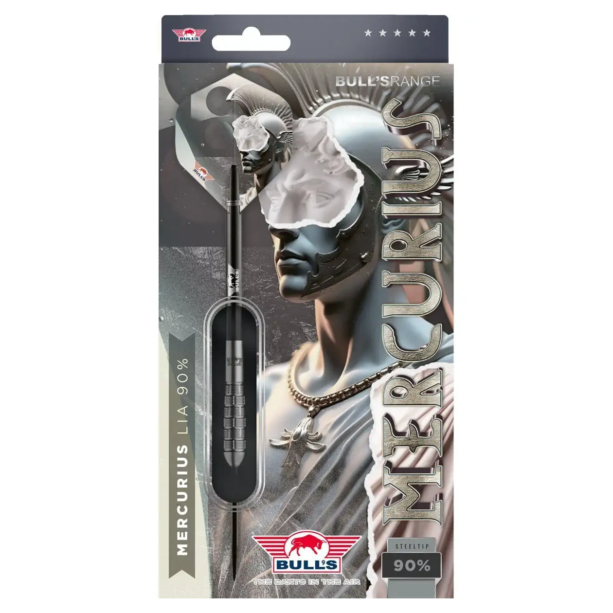 Bulls NL Mercurius Lia 90% Tungsten Steel Tip Darts 