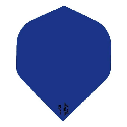 Bulls NL One50 Blue Plain "tiny logo" Dart Flight