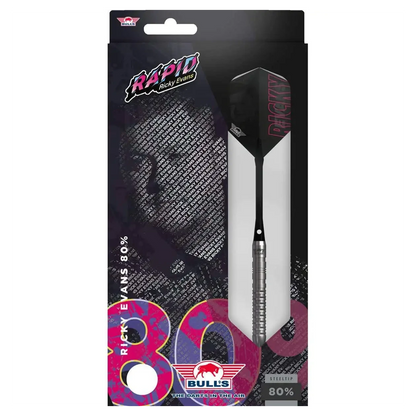 Bulls NL Ricky Evans E2 80% Tungsten Steel Tip Darts