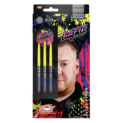 Bulls NL Ricky Evans Edition 1 90% Tungsten Steel Tip Darts